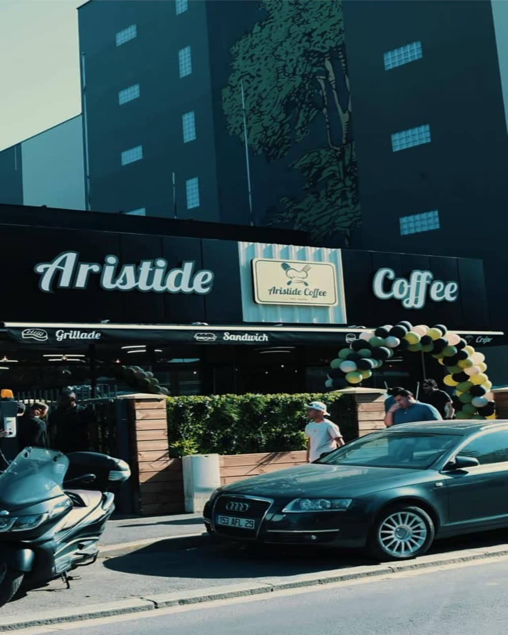 Couverture — Aristide Coffee — inauguration et vidéo de présentation